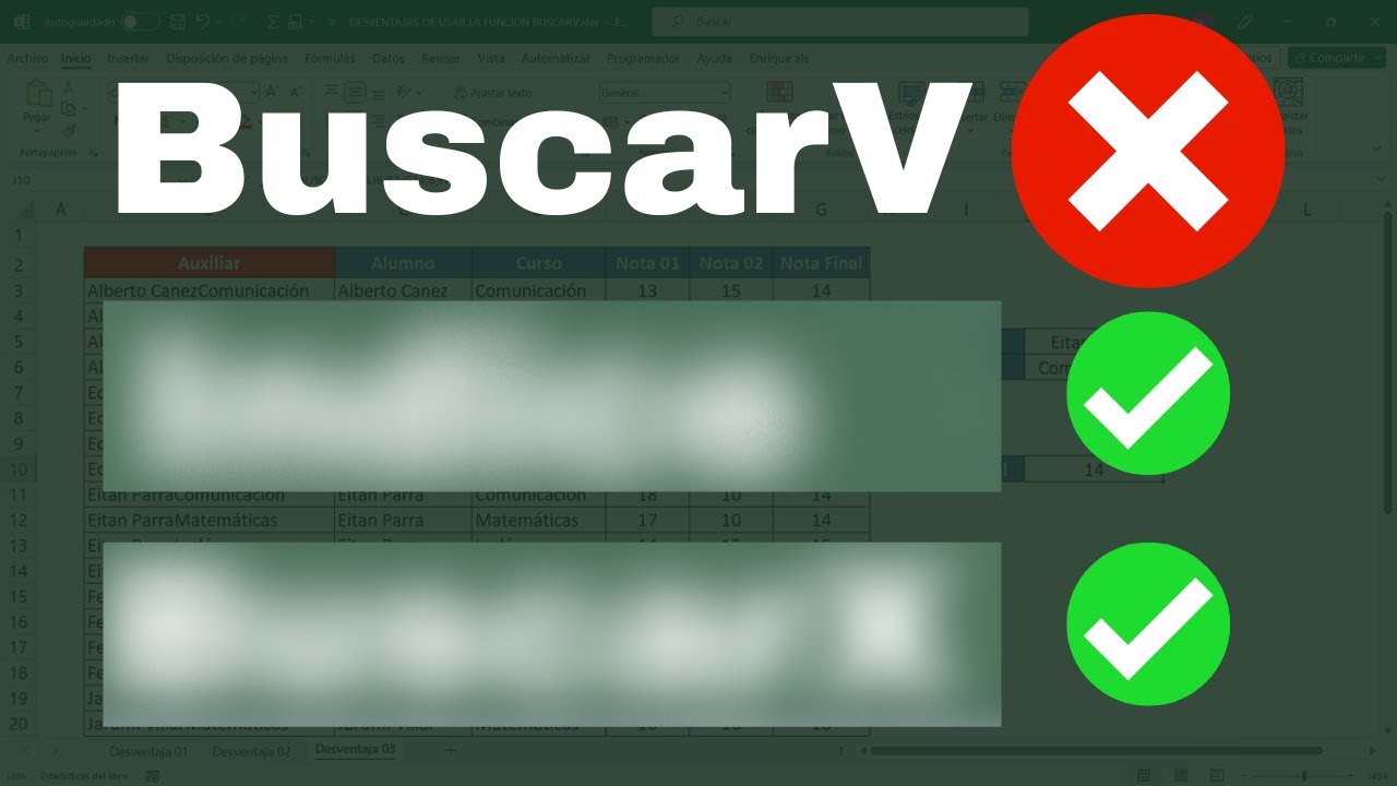 ❌¡Deja de usar BUSCARV en Excel!. Prueba esto en su lugar
