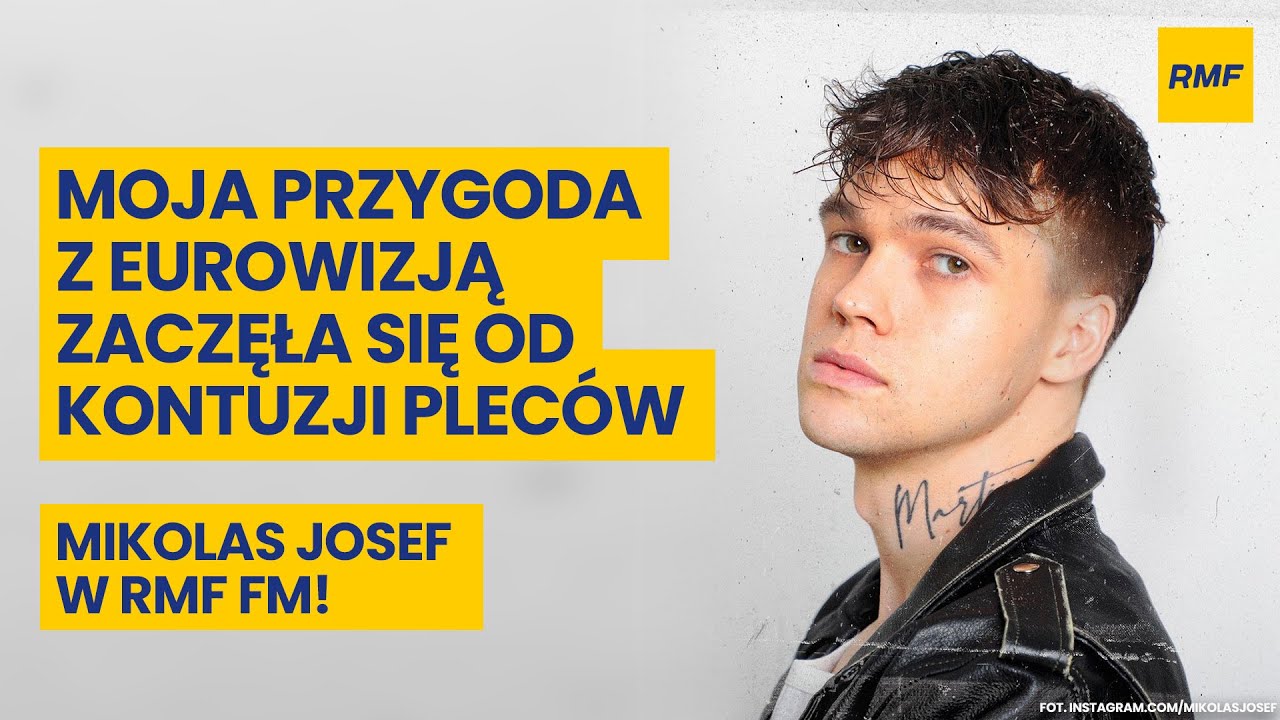 Jakie porady dał Blance przed Eurowizją? MIKOLAS JOSEF w RMF FM | Studio 96.0