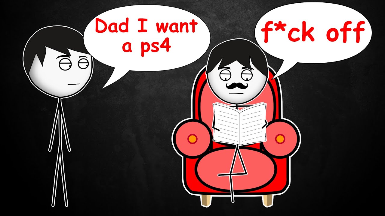 When your dad buys you a PS4