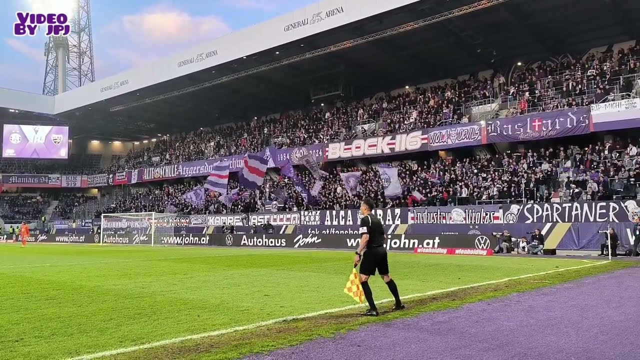 Austria Wien - Altach (2:2) / 26.04.24 / Support