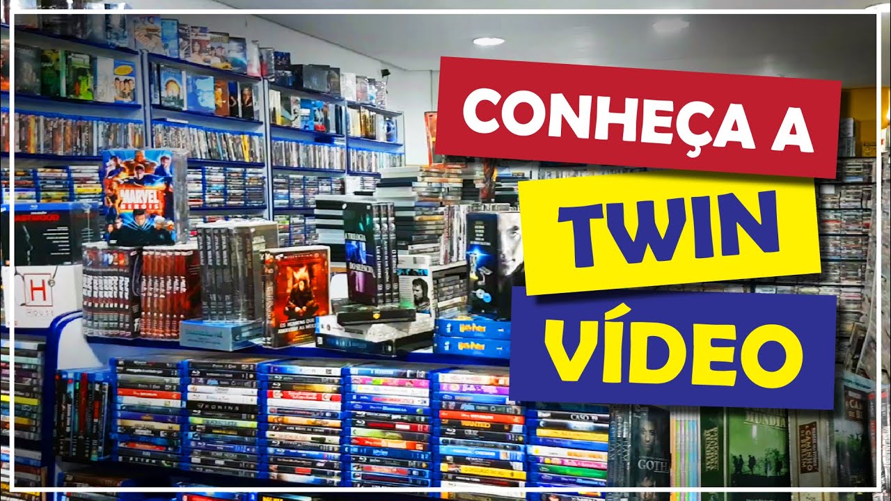 CONHEÇA A TWIN VÍDEO!!! TOUR COMPLETO - DVDs, Blu-Rays, CDs, Laserdiscs, VHS e Cartazes!!! ONC#89