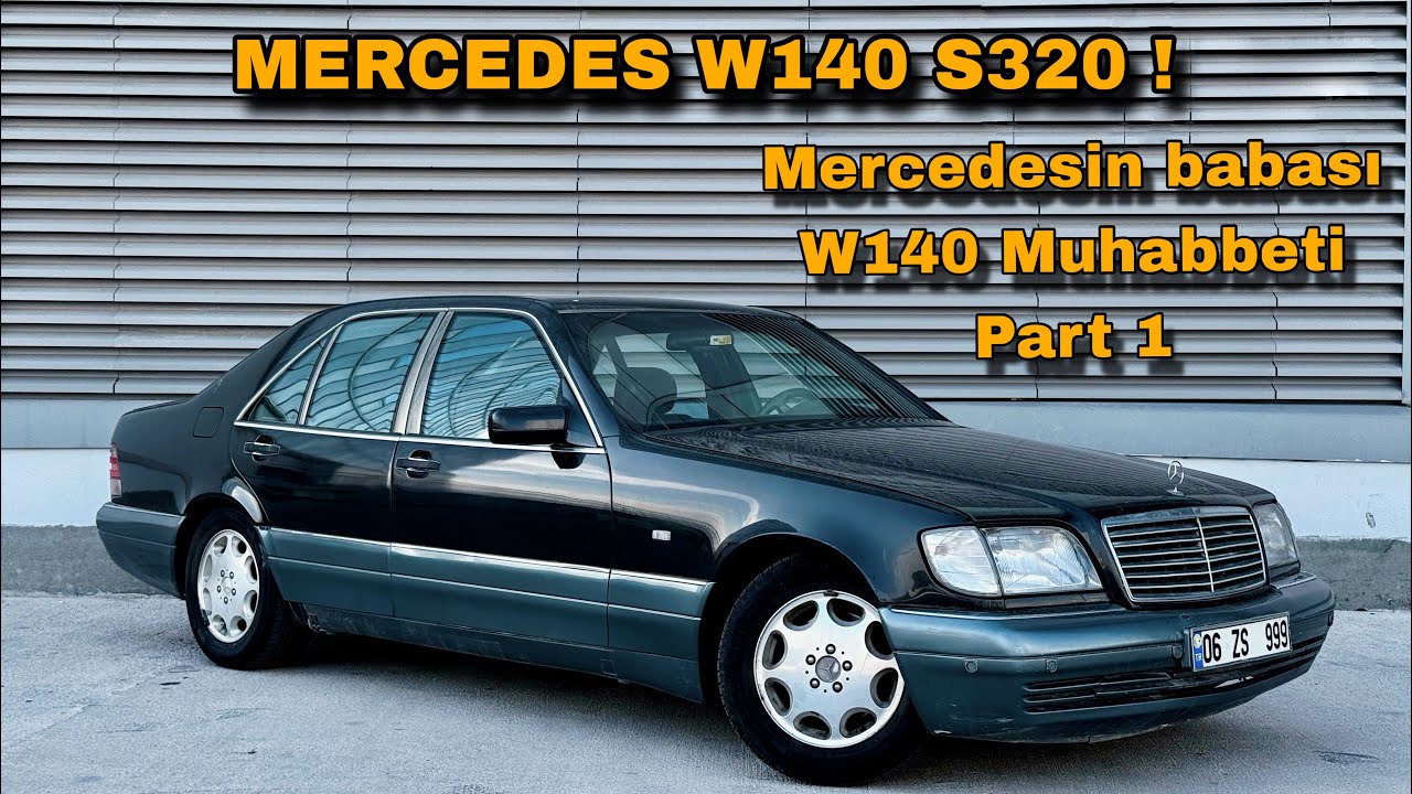 Susurluk kasa Mercedes W140 S320 ! Mercedes W140 İle turlayıp muhabbet ediyoruz