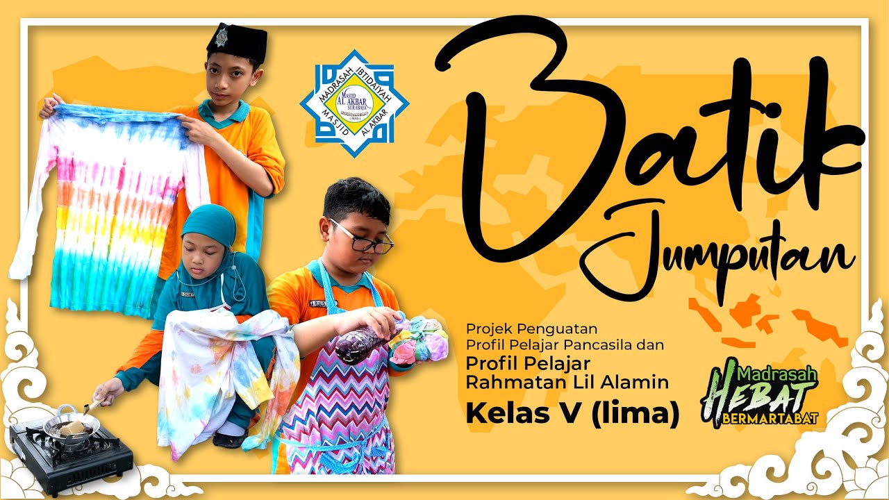 Asiknya Membuat Batik Jumputan | Kelas 5