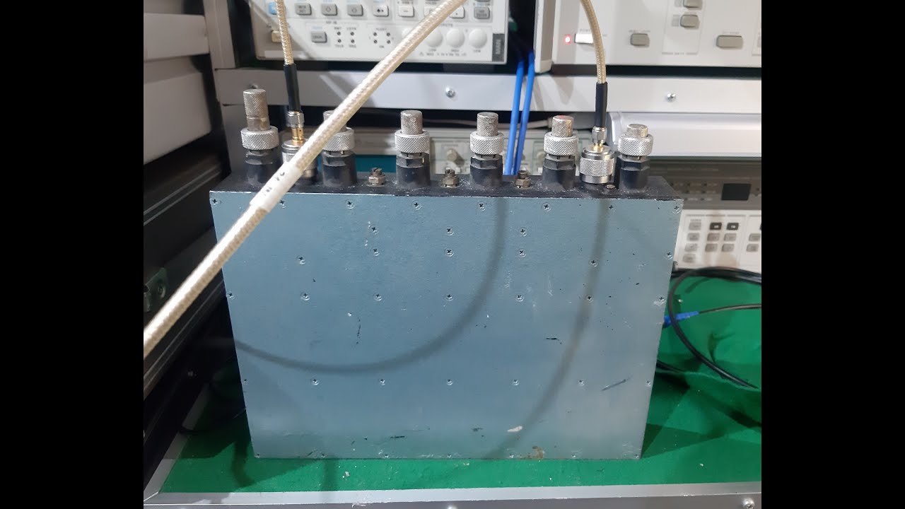 Taratura + Rilievo Curva Filtro Passa Banda Interdigitale 435 MHz