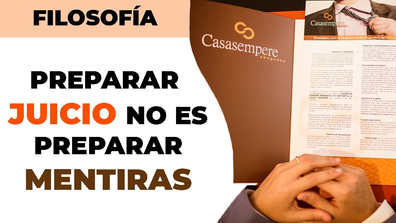 ▷ [ PREPARAR EL JUICIO ] con el cliente [ NO es PREPARAR MENTIRAS ] ✅