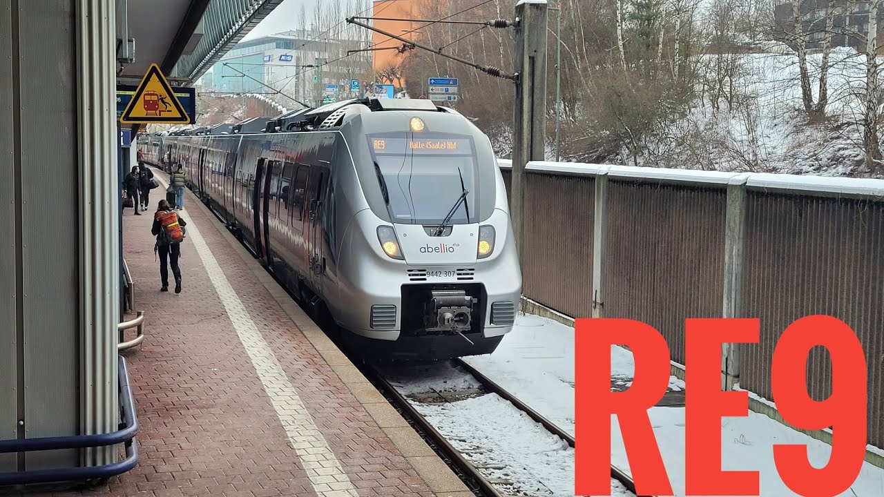 Mitfahrt RE9 Von Kassel Wilhelmshöhe Bis Halle (Saale) Hbf