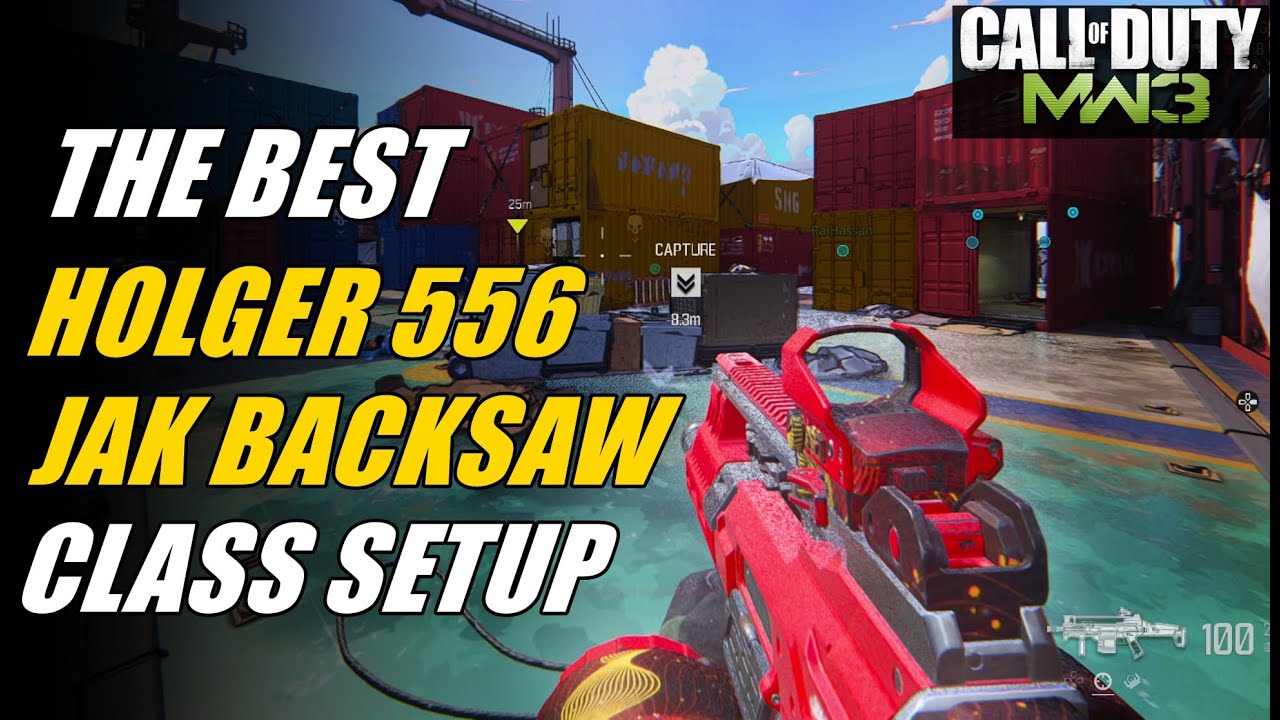 The Ultimate JAK BACKSAW KIT Class Setup HOLGER 556 | COD MW3