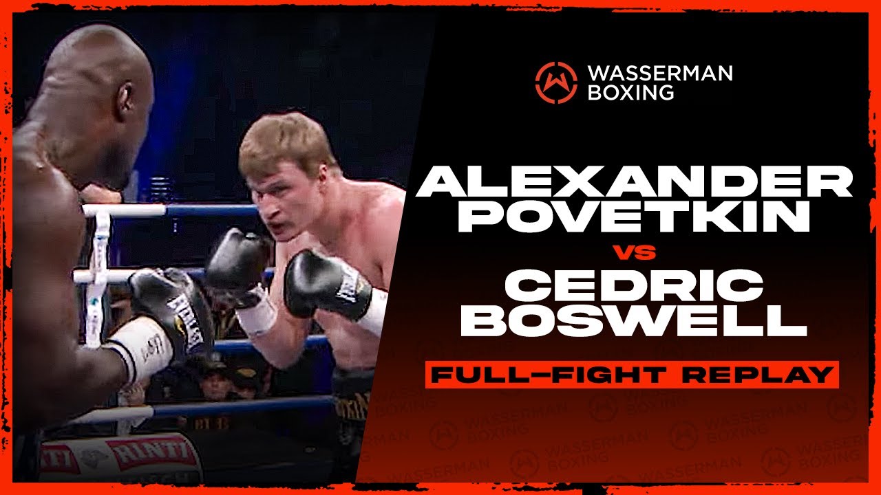 FULL FIGHT: Alexander Povetkin vs Cedric Boswell | WBA Heavyweight Title