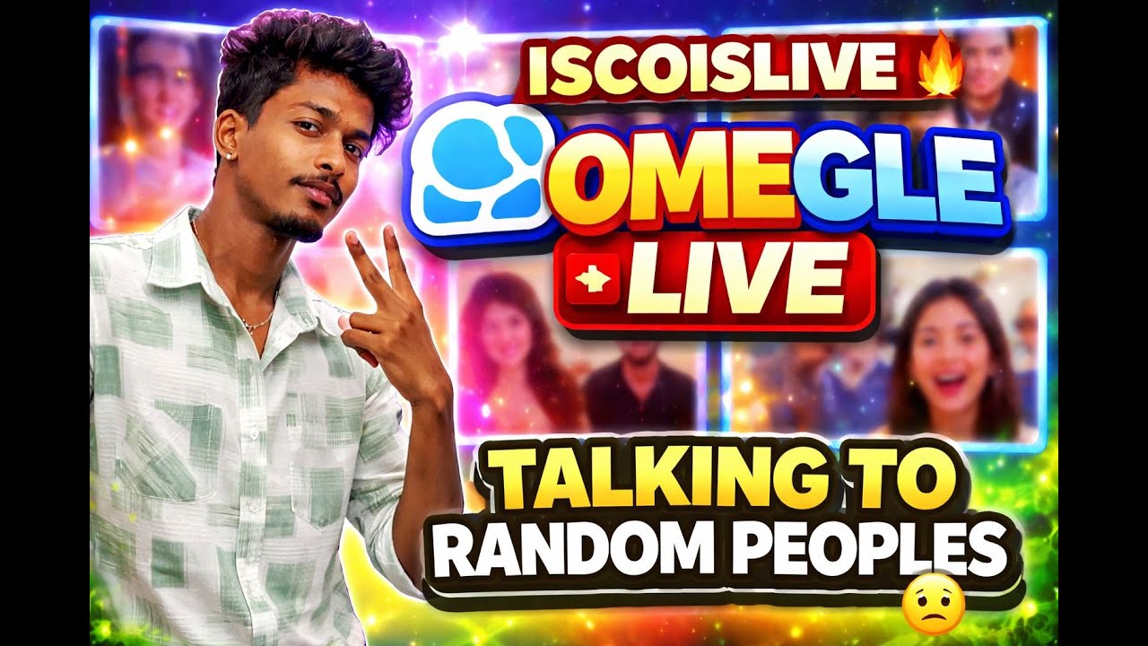 “Omegle Live – Talking to Random People 😂”