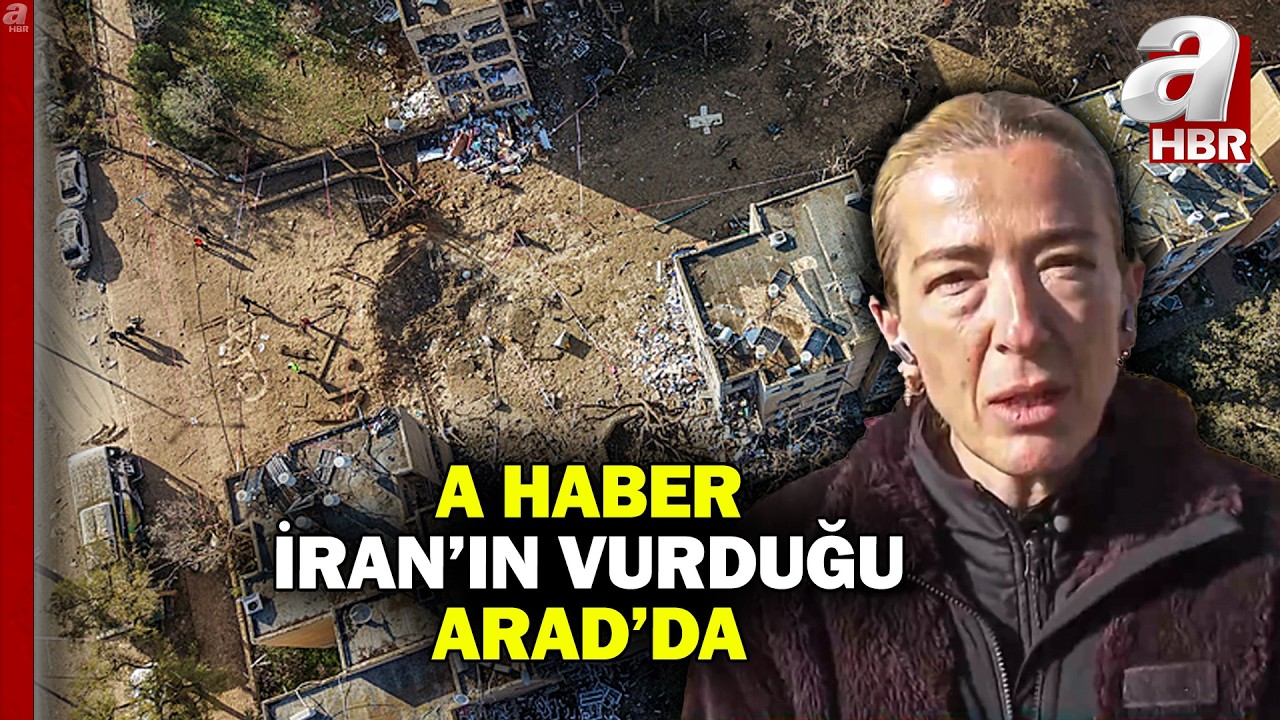 İran Arad ve Dimona'yı Fettah ile vurdu! A Haber Arad'daki yıkımı g&ouml;r&uuml;nt&uuml;ledi