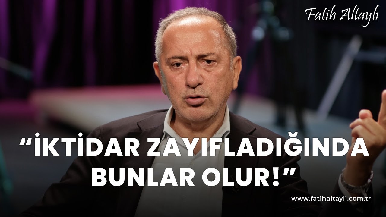 Fatih Altaylı yorumluyor: 