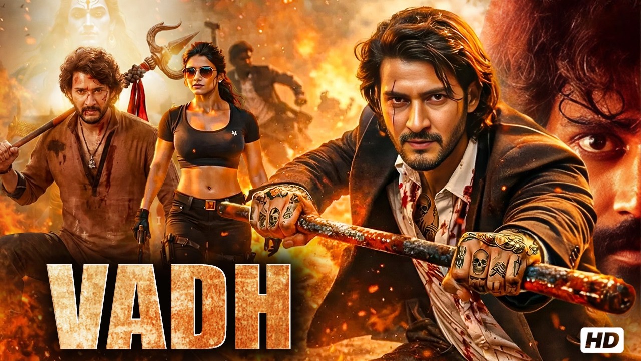 VADH Full Movie Hindi Dubbed | South Action Star | Bold Actress | 2026 Action Thriller