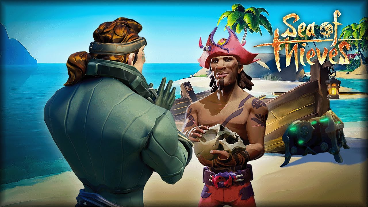 I Tricked Them into GIVING me their Loot in Sea of Thieves