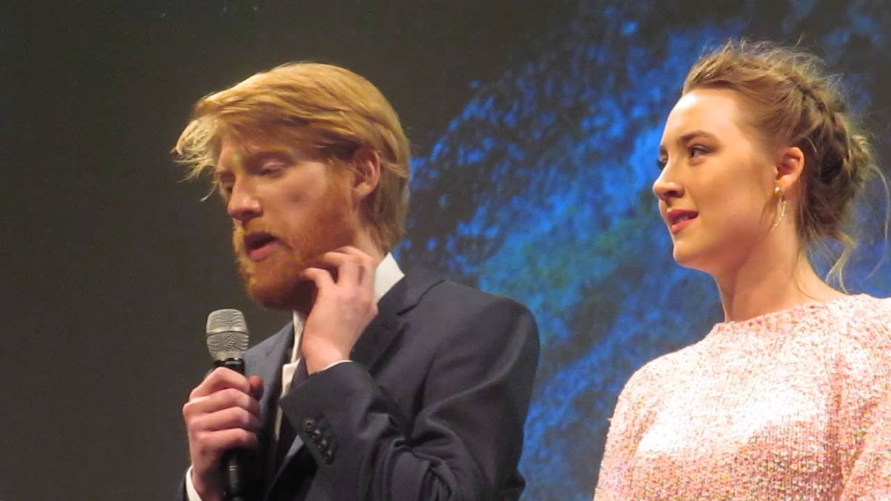 Brooklyn premiere TIFF 2015 Saoirse Ronan Domhnall Gleeson  Video 4