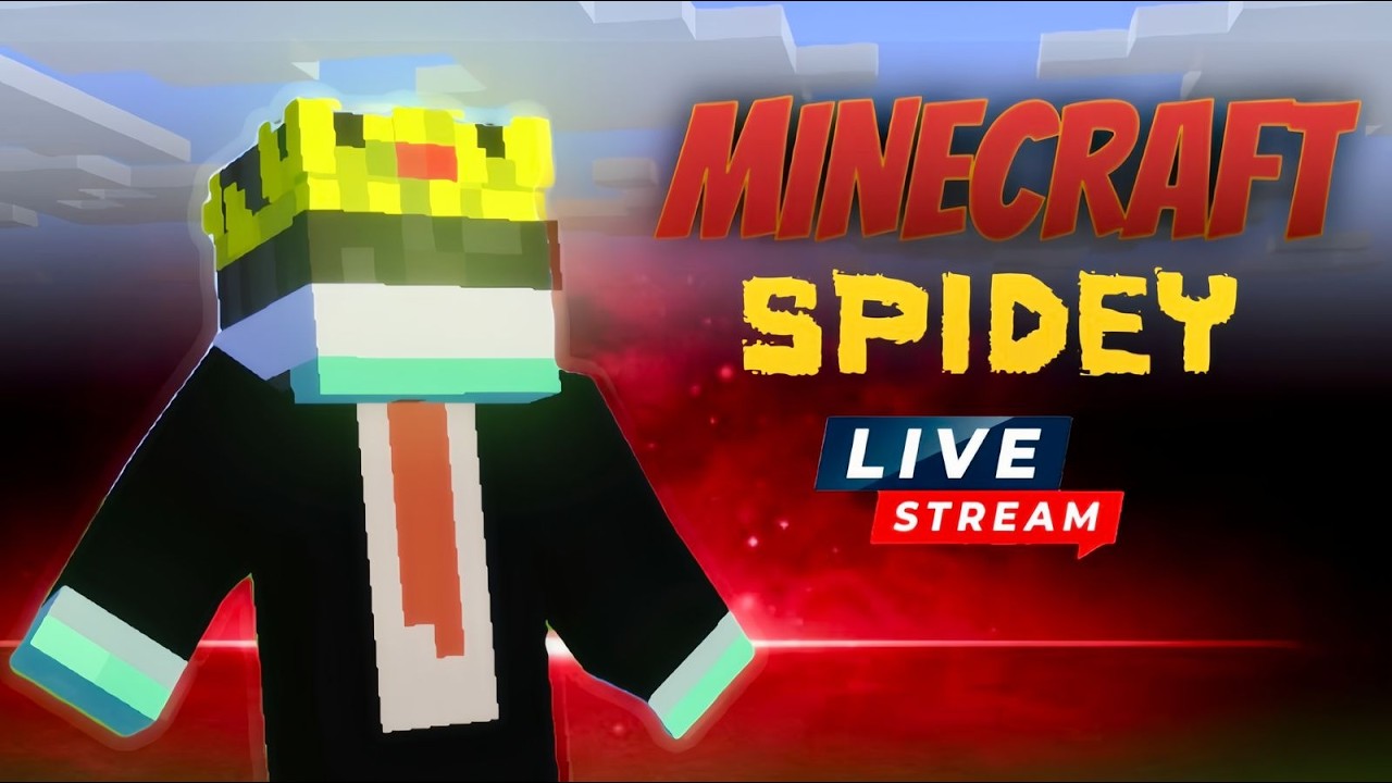 MINECRAFT LIVE 🔴 @WOFSPIDEY #subscribe #like #trend #minecraft