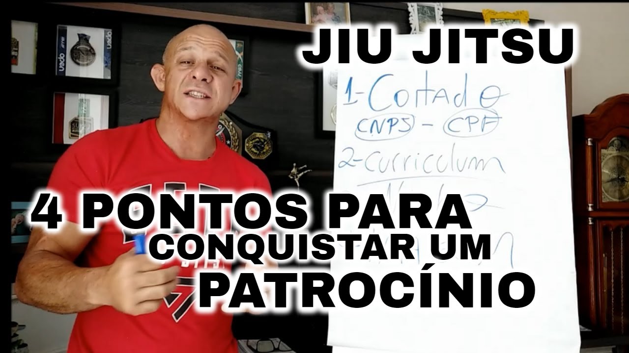 COMO CONSEGUIR PATROCÍNIO JIU JITSU