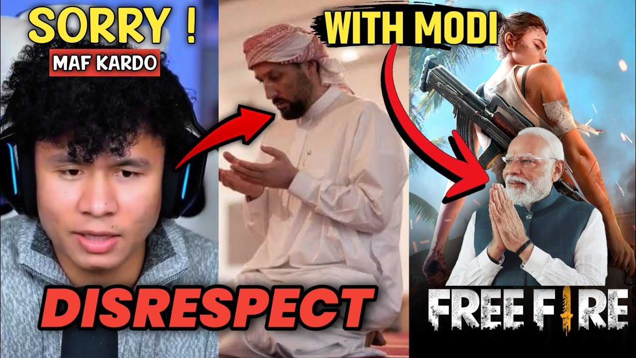 Tonde Gamer Disrespect Muslim Religion ? Free fire With Modi 😮