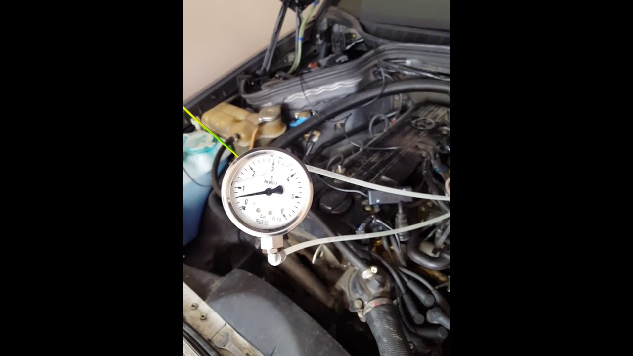 Mercedes CIS bad fuel accumulator