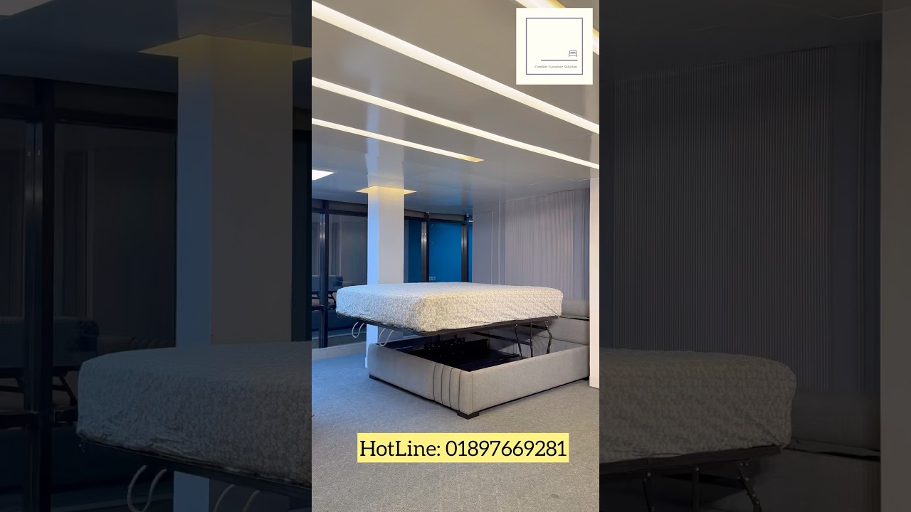 Two Stage GaS lift designer BeD by Comfort Furniture Solution ✨✨😎