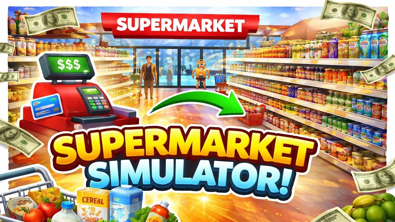 Supermarket Simulator: Shelf Empire - Stock It, Sell It, Rule It!