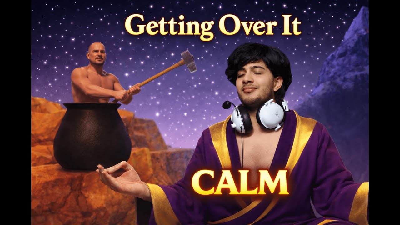Can I Beat this game Without Raging? | Getting Over It | HeyHe