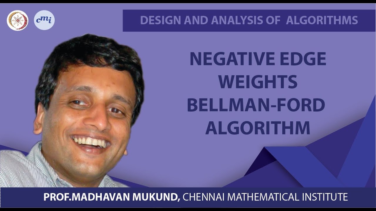Negative edge weights: Bellman-Ford algorithm