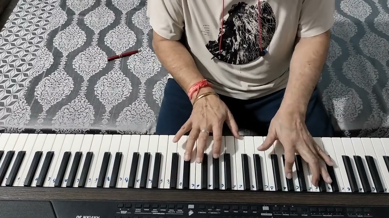 Ye raat bhigi bhigi ye mast fiizayen // full tutorial// Shankar Jaikishan // Manna Dey //Lata Manges