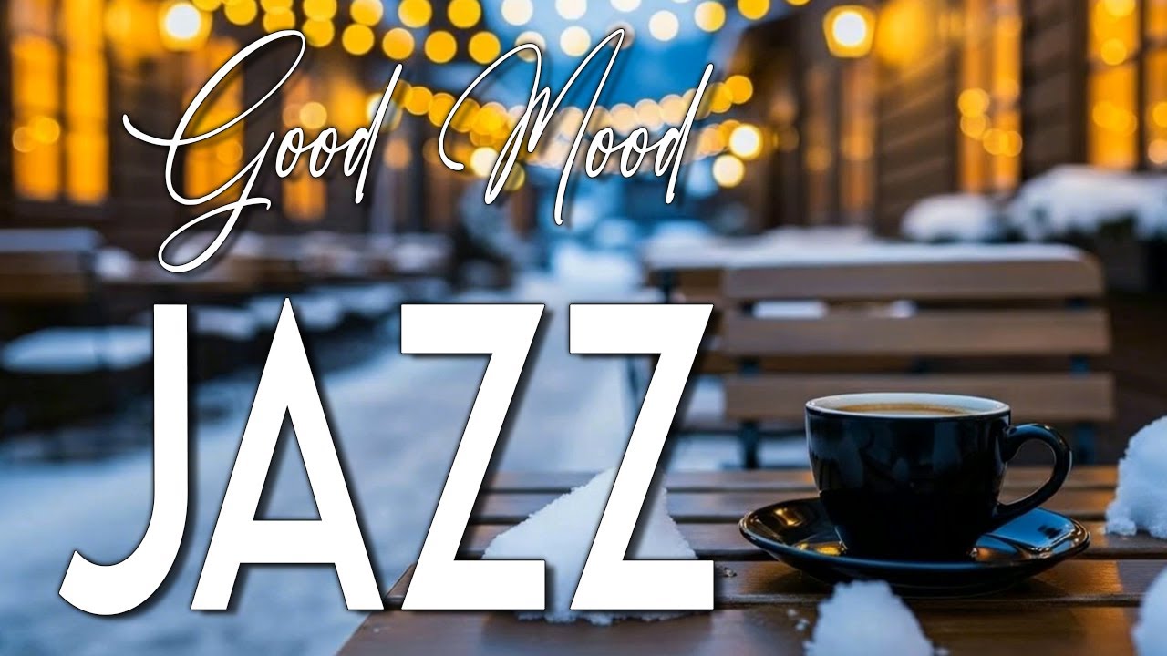 Cozy Morning Jazz ai Outdoor Cafe Ambience for Positive Energy☕Gentle Jazz Background Music for Work