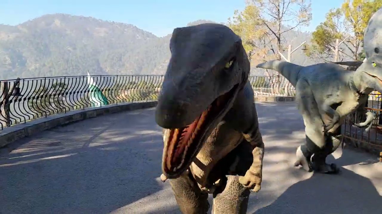 Dino dance Complete Performance in Dino valley || Dino Valley amusement park Islamabad