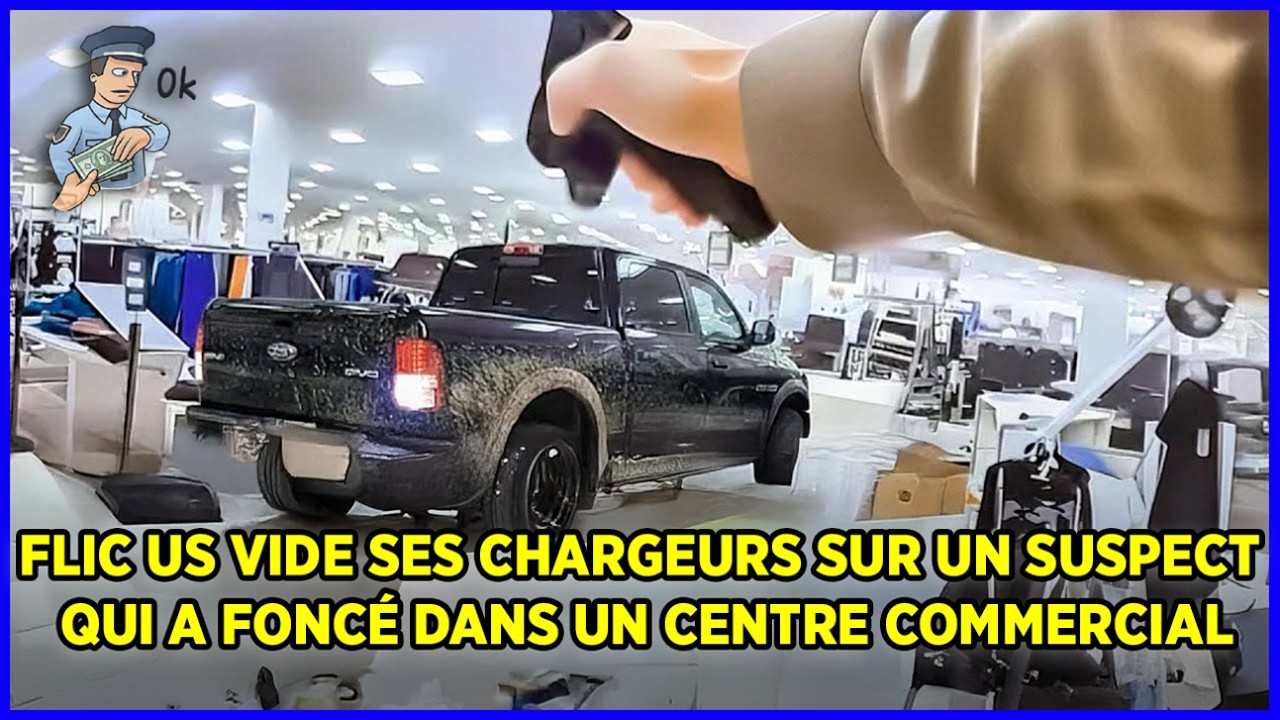 Police am&eacute;ricaine | Flic US offre 60 bonbons de m&eacute;tal &agrave; un suspect au centre co.