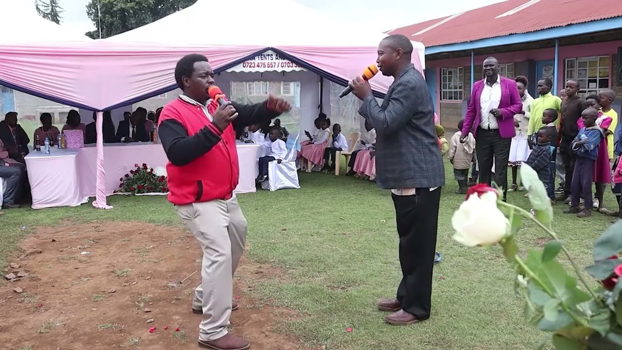 blessed praise and worship performing in a wedding