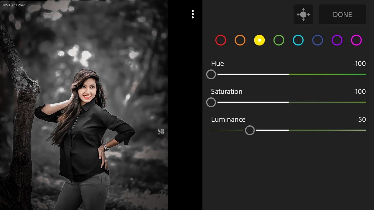 Urban black effect Lightroom photo editing//preset download free//