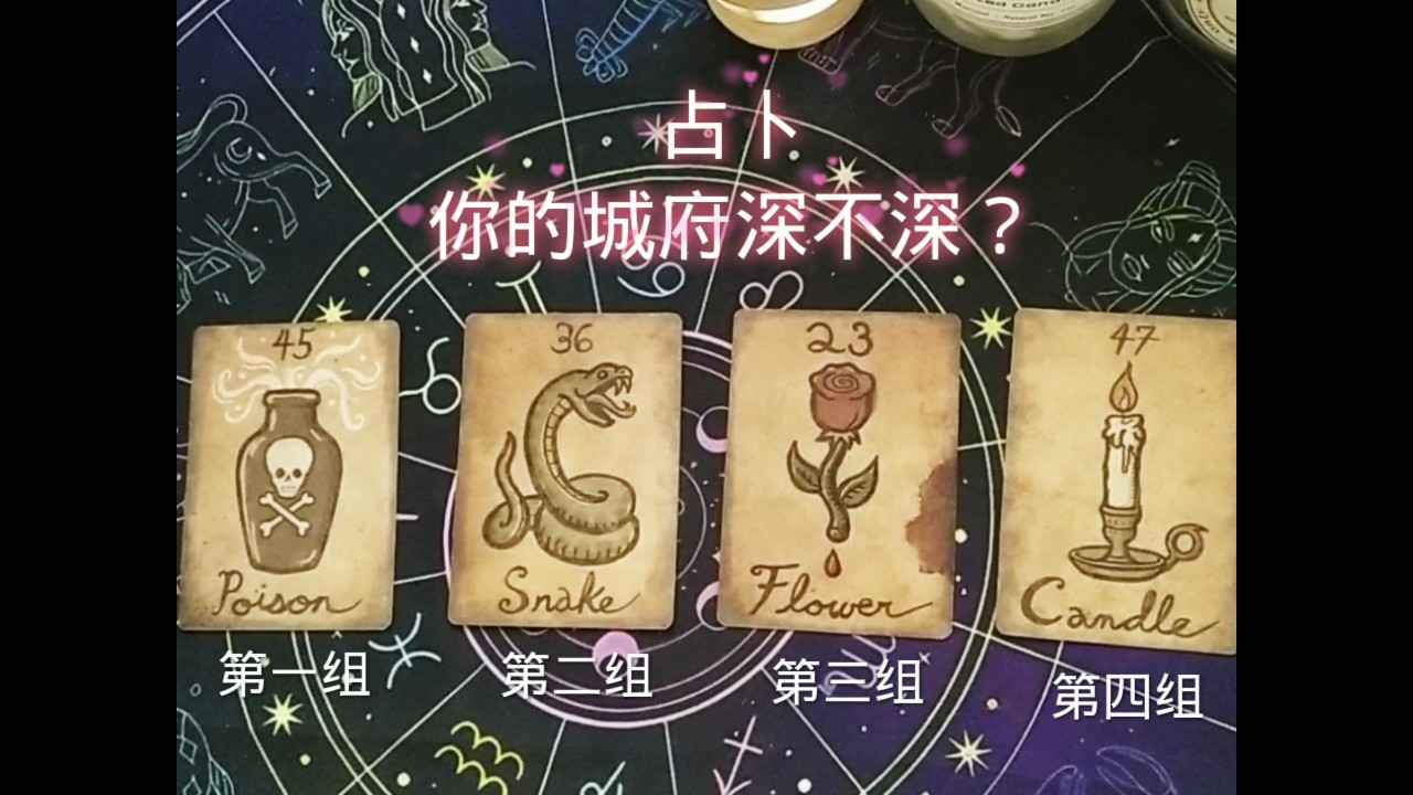 測驗你的城府有多深？