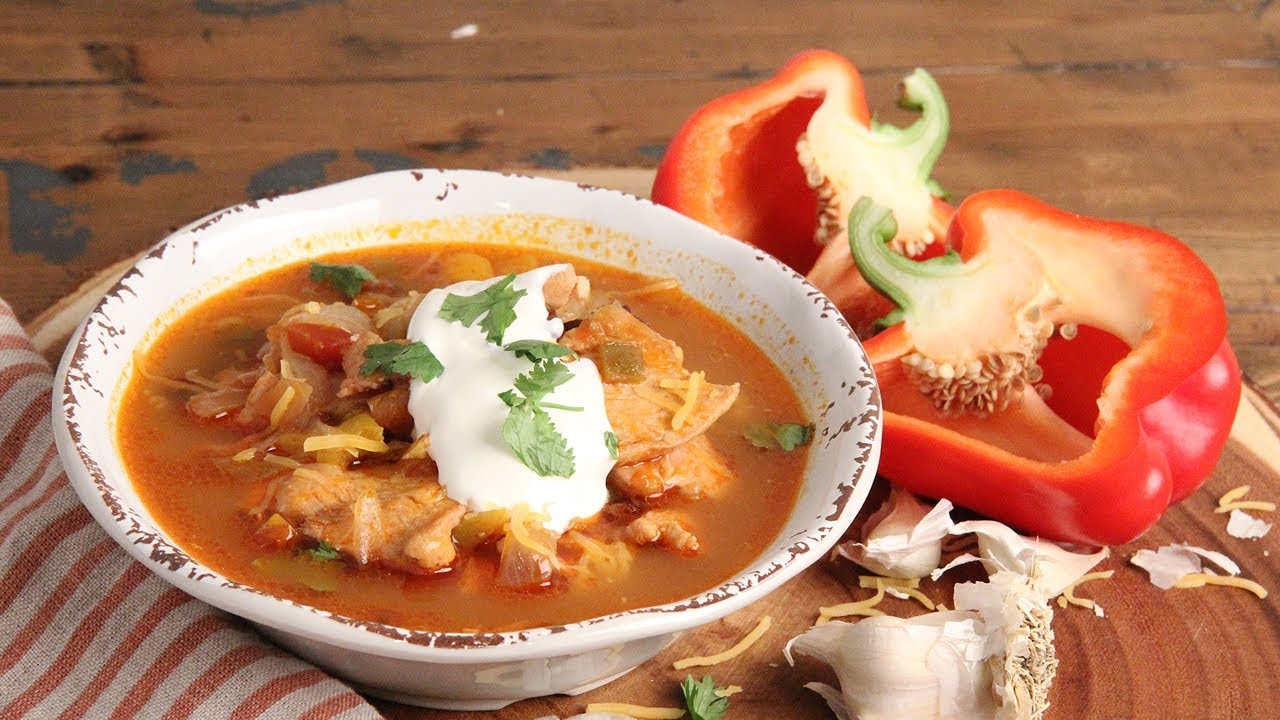 Chicken Fajita Soup Recipe | Episode 1195