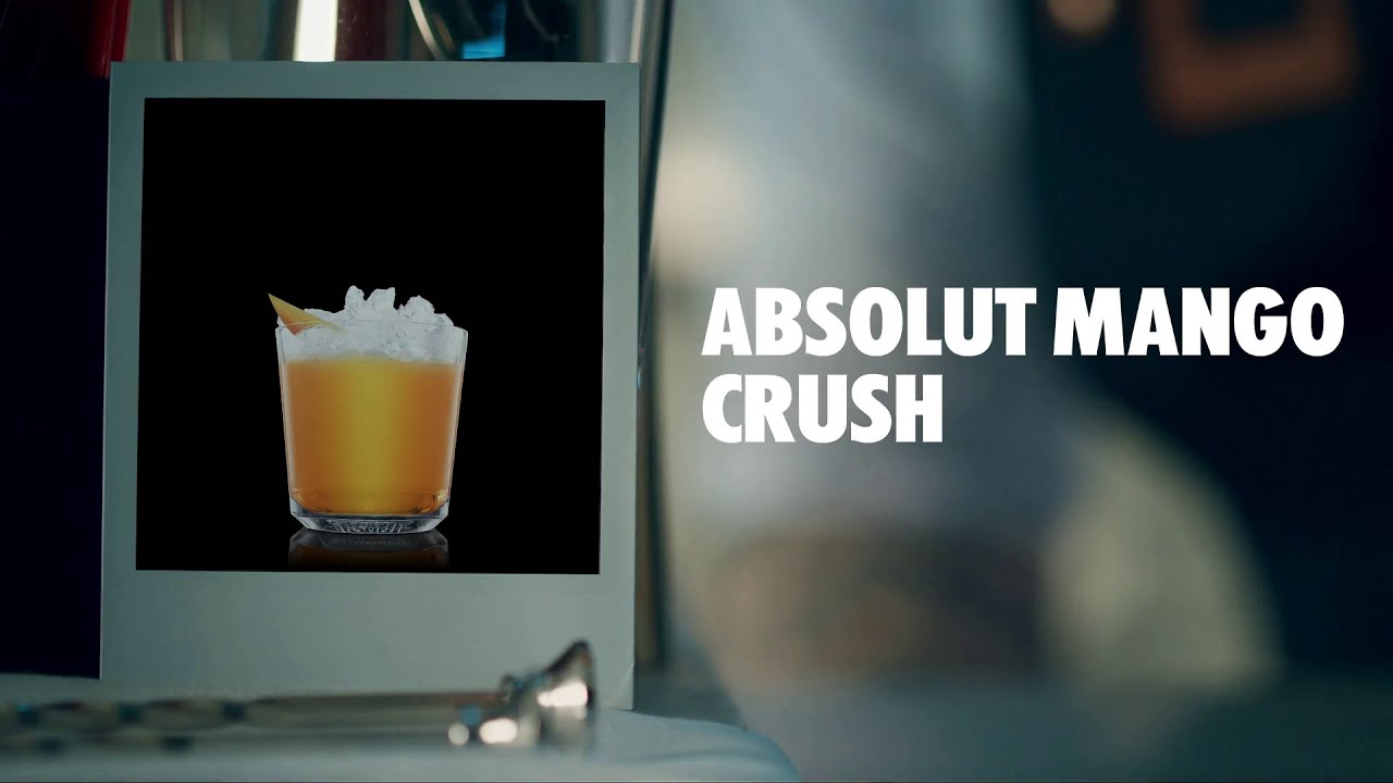 ABSOLUT MANGO CRUSH DRINK RECIPE - HOW TO MIX