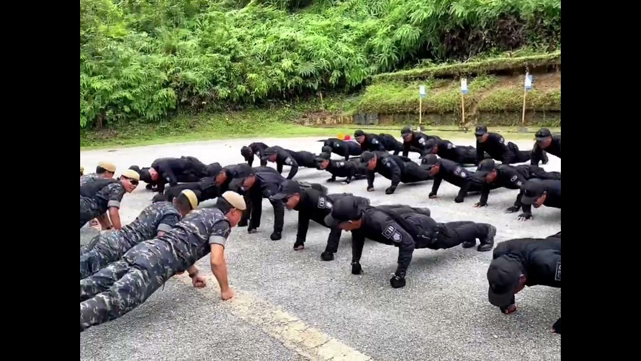 CQB TRAINING (D9) Perak di VAT 69 Komando Ulu Kinta Perak