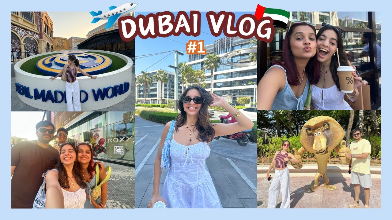 made it to DUBAI! | vlog (part 1)