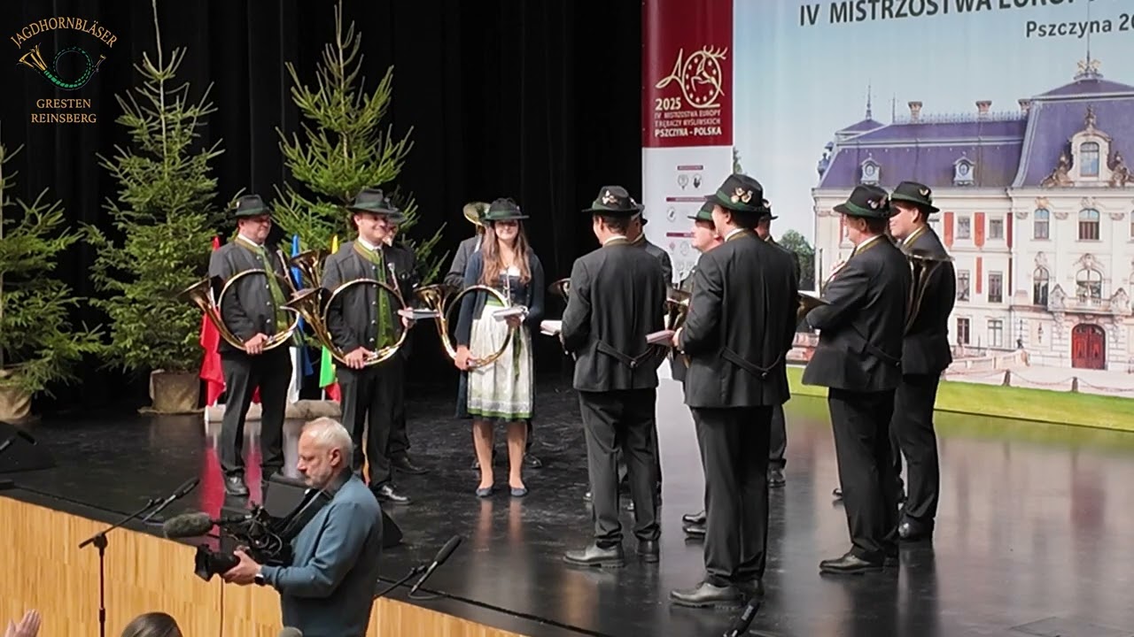 Jagdhornverein Waidhofen/Ybbs AT - Europameister 2025 in Es -Jagdstück /Lützows wilde verwegene Jagd