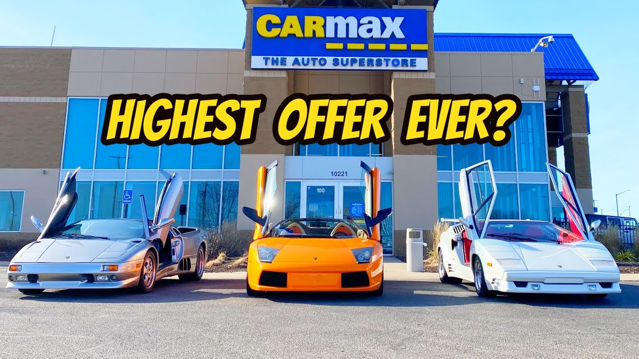 I Took My Lamborghini Collection To Carmax For An Appraisal