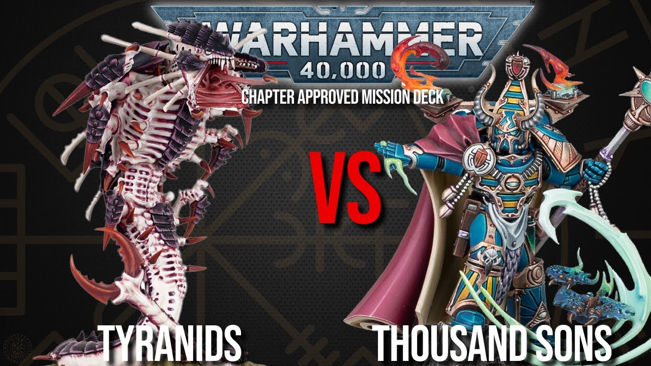 BRAND NEW Tyranids Vs Thousand Sons - Warhammer 40k 10th Edition