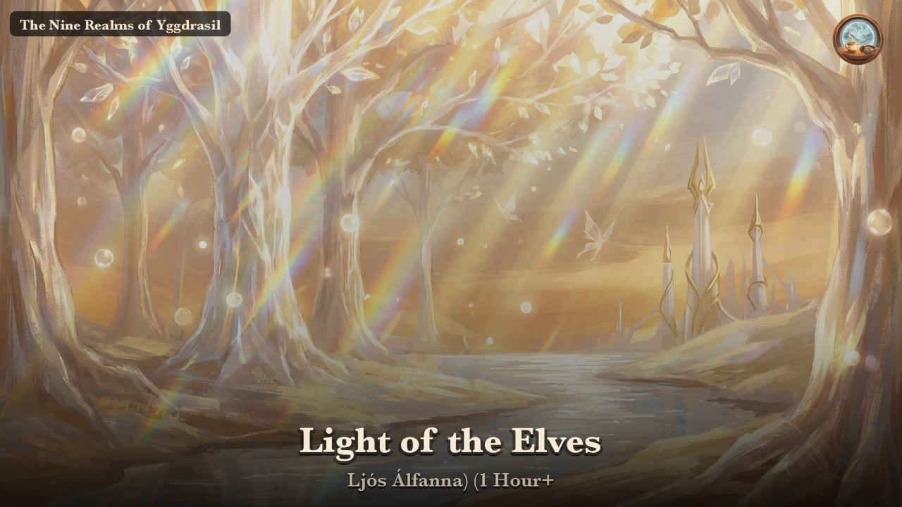 1 Hour Yggdrasil Ambient — Light of the Elves (Ljós Álfanna) Loop