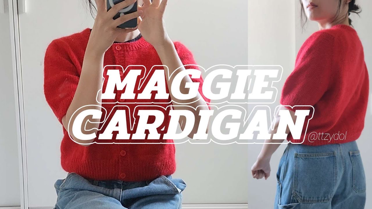 Maggie Cardigan | Clumsy English Included * Finally Successful Knit