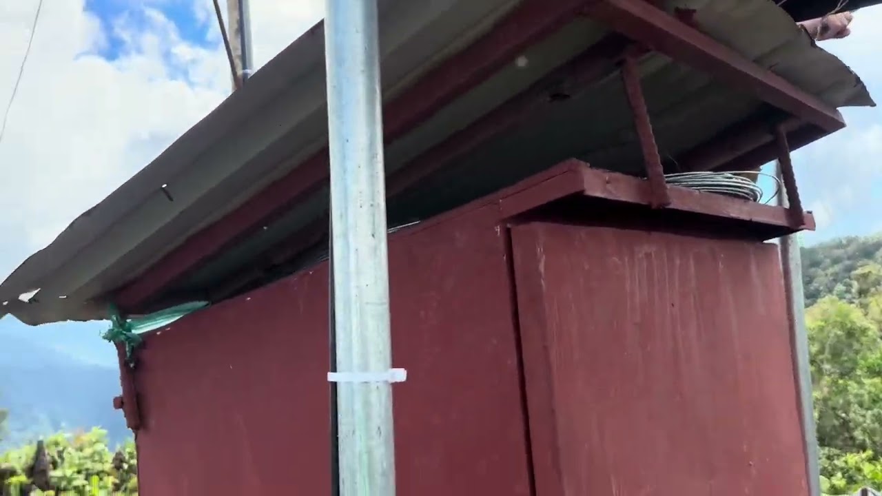 VHF & UHF repeater solar panel upgrade setup at Tri-boundary -ALARM Ormoc 