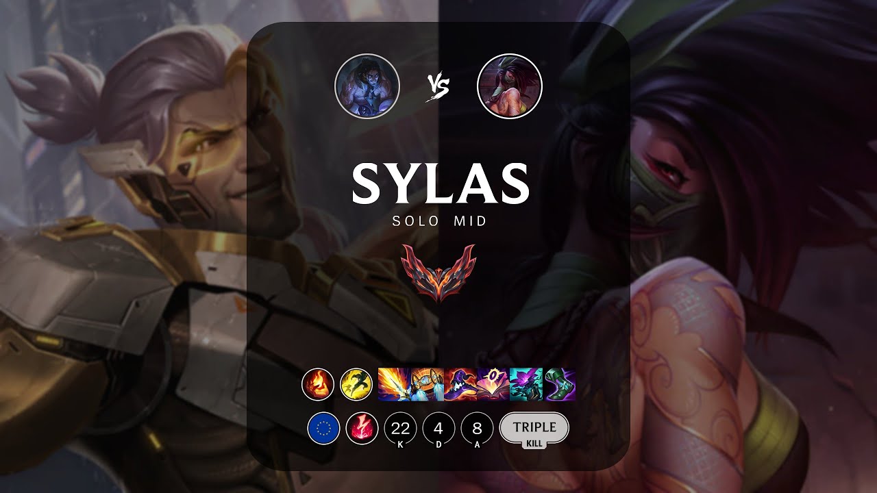 Sylas Mid vs Akali - EUW Grandmaster Patch 14.2