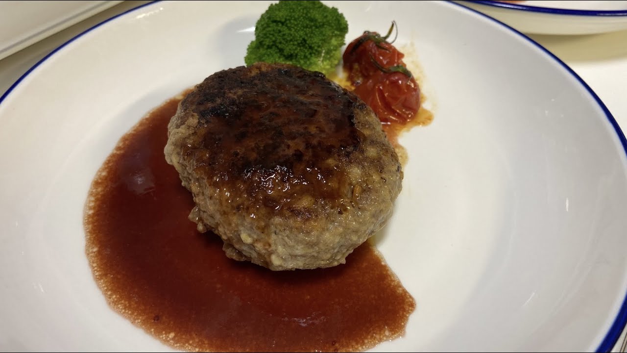Cách làm hanbagu-ハンバーグ và nước sốt ăn kèm thơm ngon-