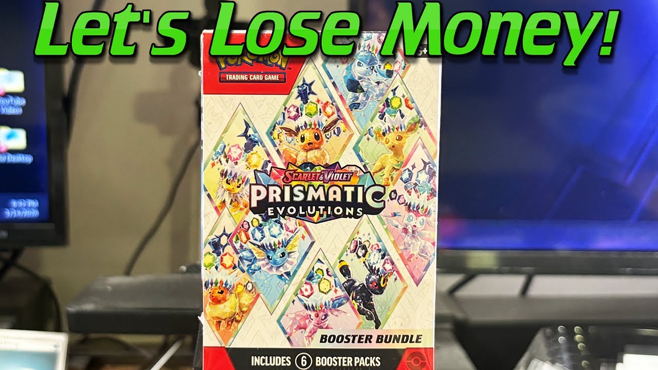 Прибыль или убыток? Набор бустеров Prismatic Evolutions за 65 долларов.