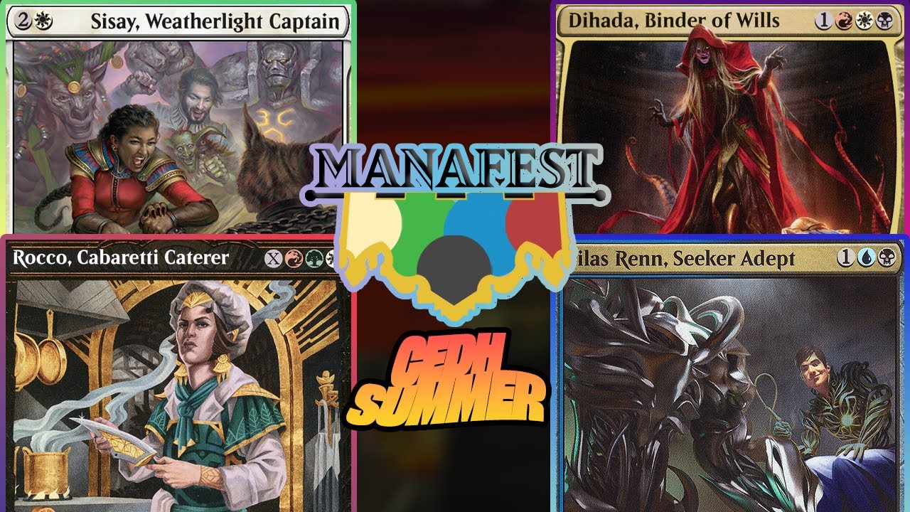 ManaFest Ep 19 - CEDH SUMMER GAMES 3 - ROG/SI X DIHADA X SISAY X ROCCO