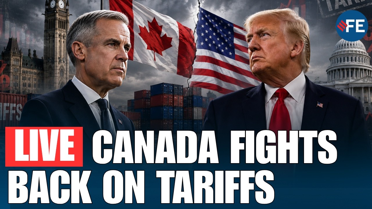 LIVE: CARNEY HITS BACK AT TRUMP | &ldquo;WE GOT ATTACKED&rdquo; | Canada-US Trade War Escalates?