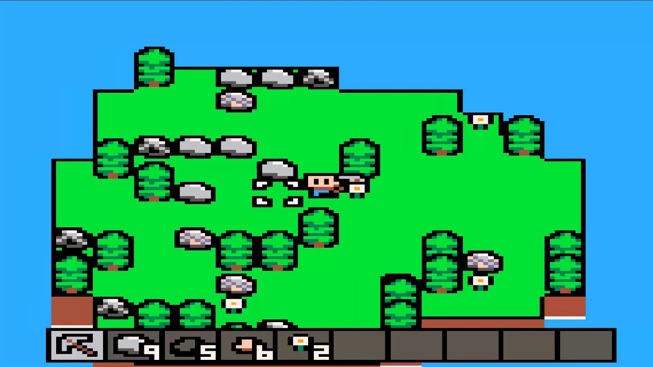 ISLANDER   Idle Crafting Game PICO 8 Fantasy Virtual Console Lexaloffle Games www lexaloffle com