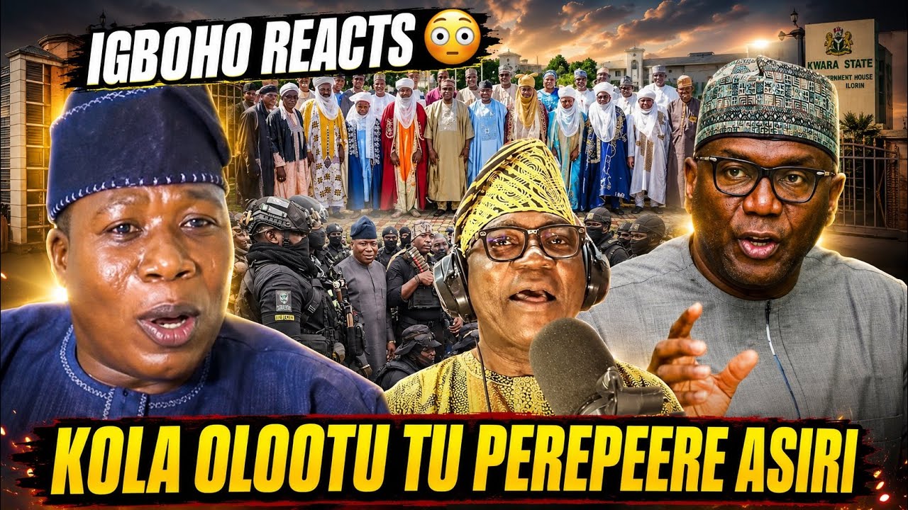 SUNDAY IGBOHO React as Kwara Traditional Rulers Refuse to Receive Him Again, KOLA OLOOTU Tu Keke Oro